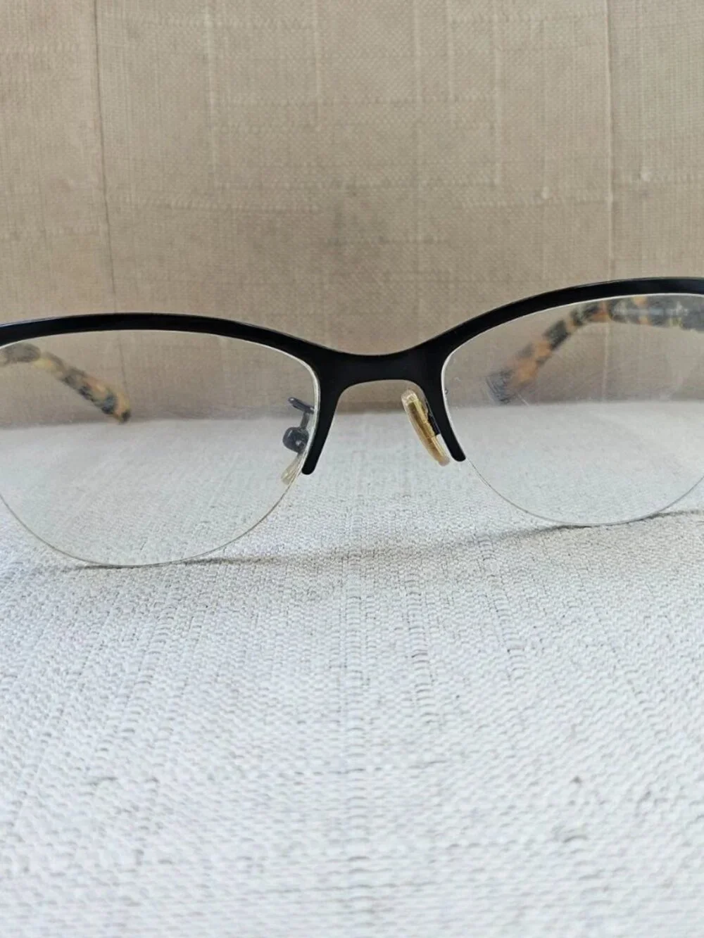Coach Women Eyeglasses Frame HC5078 Satin Black/Honey Mosaic Eyewear Glasses
